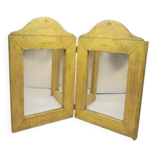 Miroir 2 pans 56 x 40 cm