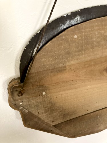 Miroir Art déco à suspendre, années 1930