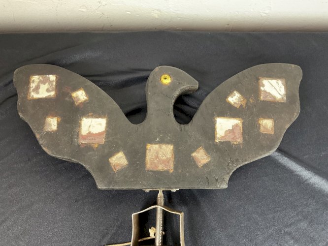 MIROIR AUX ALOUETTES SOLOGNE CHASSE ART POPULAIRE XIXEME