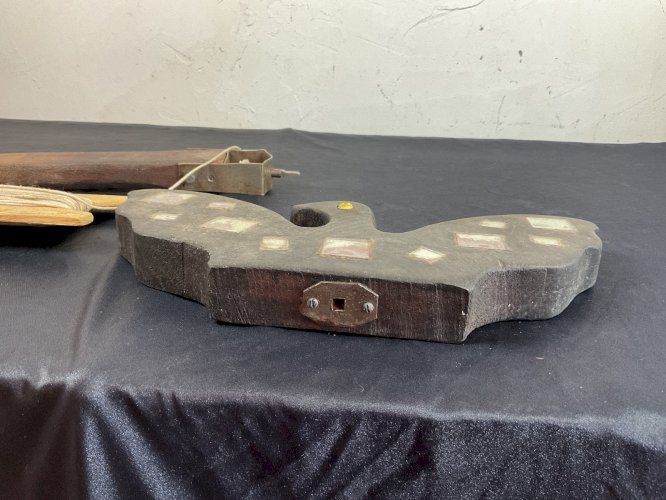 MIROIR AUX ALOUETTES SOLOGNE CHASSE ART POPULAIRE XIXEME