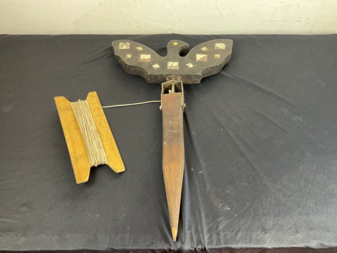 MIROIR AUX ALOUETTES SOLOGNE CHASSE ART POPULAIRE XIXEME