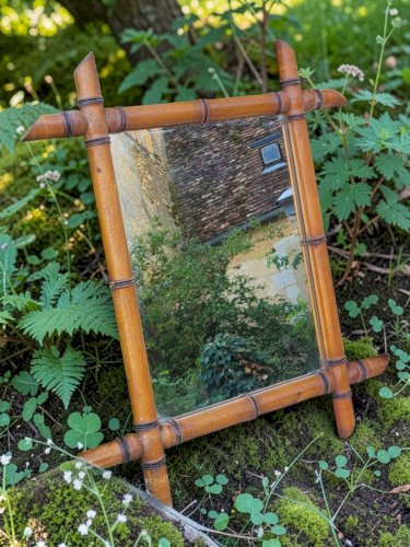 Miroir bambou 51*61 cm