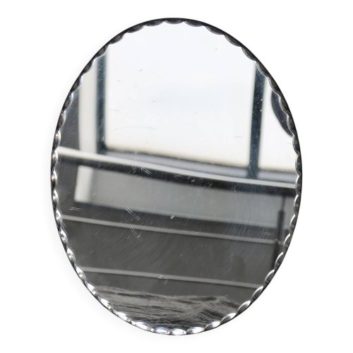 Miroir biseauté ancien