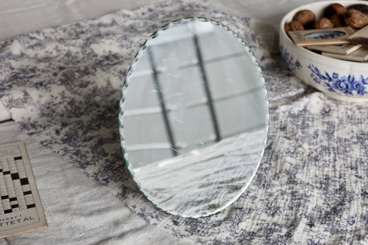 Miroir biseauté ancien
