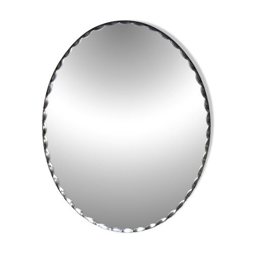 Miroir biseauté ancien