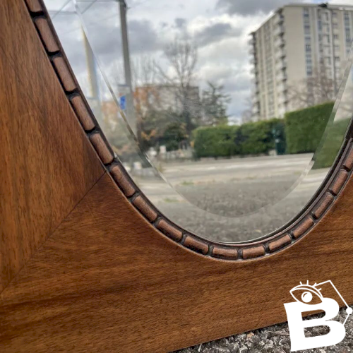 Miroir biseauté art déco