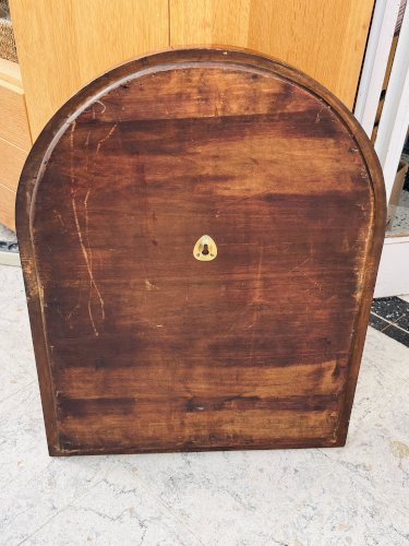 Miroir bois acajou