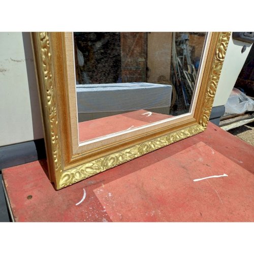 Miroir Bois et Stuk Doré