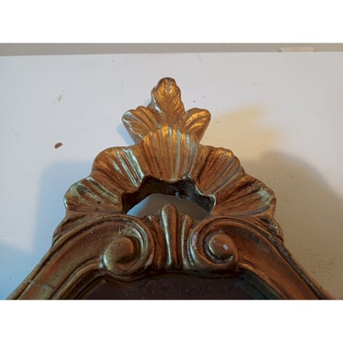 Miroir Bois et Stuk doré