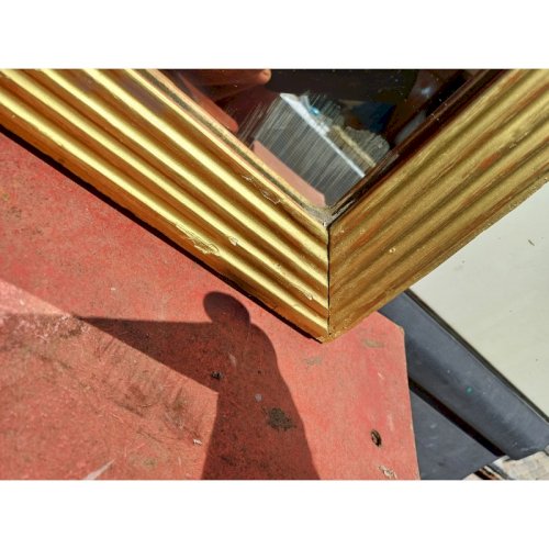 Miroir Bois et Stuk Doré