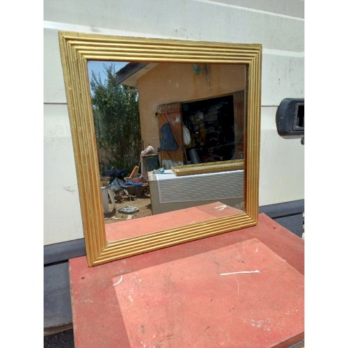 Miroir Bois et Stuk Doré