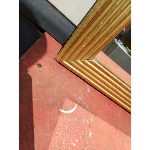 Miroir Bois et Stuk Doré