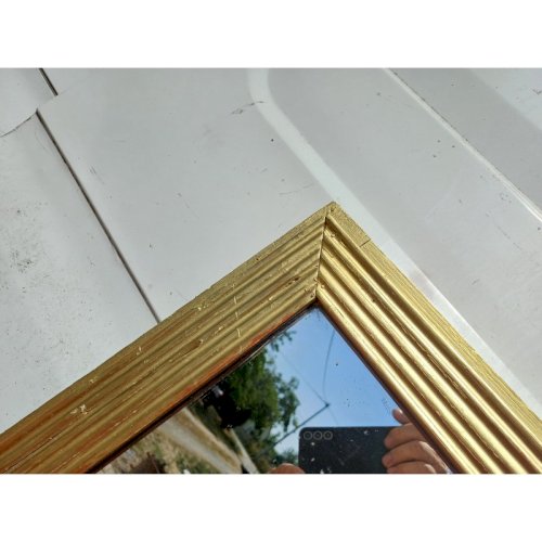 Miroir Bois et Stuk Doré