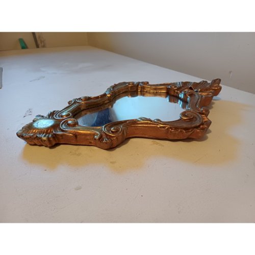 Miroir Bois et Stuk doré