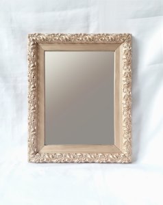 Miroir cadre Art Nouveau au gui