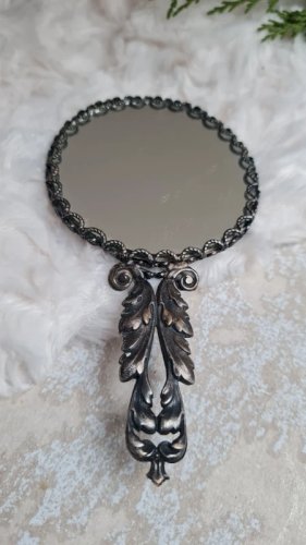 Miroir de poche ancien style Baroque