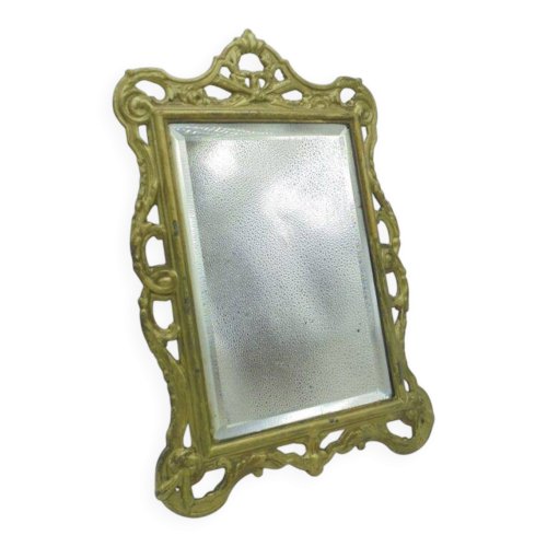 Miroir de table style Louis XVI 20 x 29cm