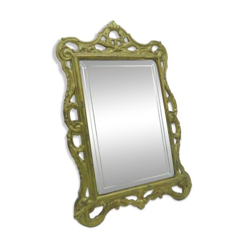 Miroir de table style Louis XVI 20 x 29cm