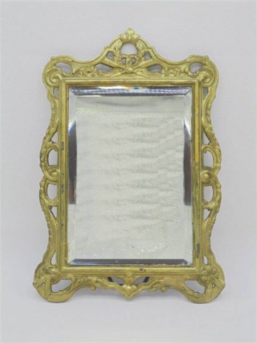 Miroir de table style Louis XVI 20 x 29cm