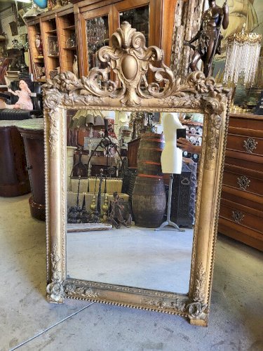 MIROIR DORE DU XIX ème SIECLE N° 53