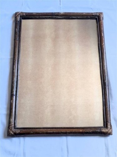 Miroir en bambou 52 x 70 cm