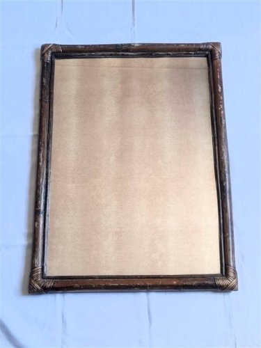 Miroir en bambou 52 x 70 cm