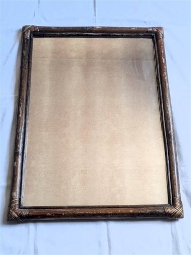 Miroir en bambou 52 x 70 cm