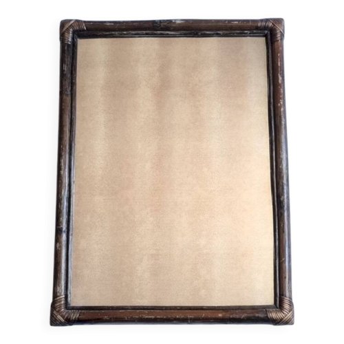Miroir en bambou 52 x 70 cm