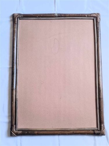 Miroir en bambou 52 x 70 cm