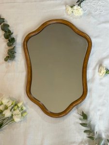 Miroir en bois vintage