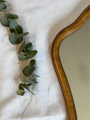 Miroir en bois vintage