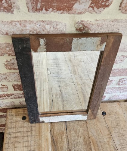 Miroir en teck