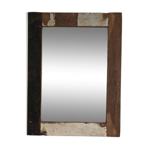 Miroir en teck