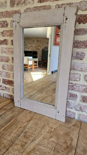 Miroir en teck