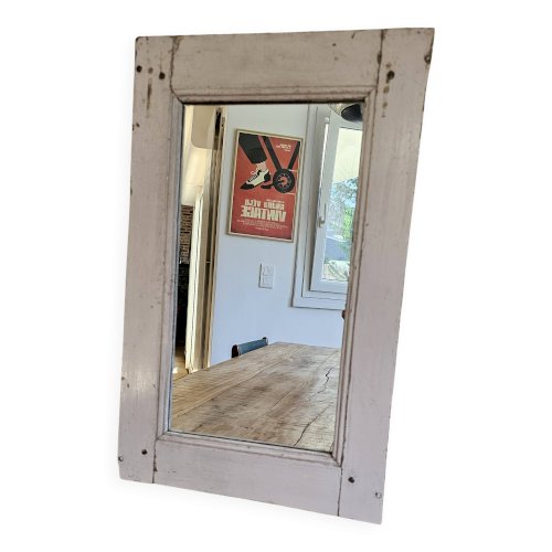 Miroir en teck