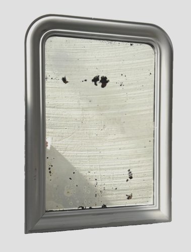 Miroir Louis Philippe en bois et stuc patiné XIX siècle