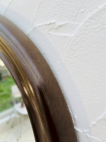 Miroir ovale vintage Syla modèle 920 années 70