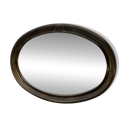 Miroir ovale vintage Syla modèle 920 années 70
