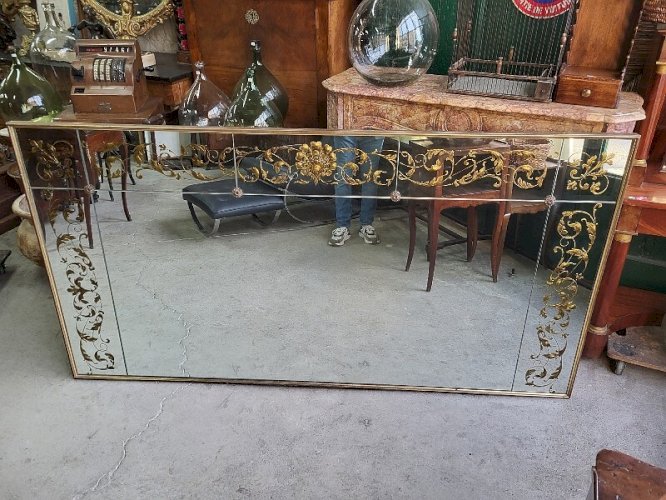MIROIR RECTANGULAIRE SERIGRAPHIE