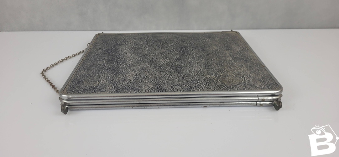 Miroir triptyque & Barbier Vintage, 1930s