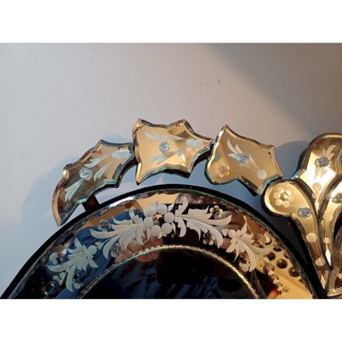 Miroir Vénitien  Coeur 