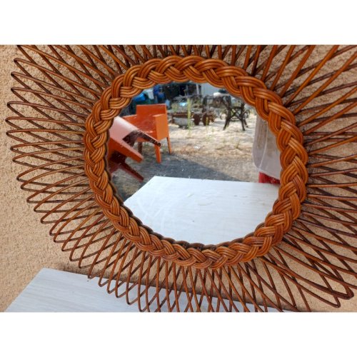 Miroir Vintage Osier