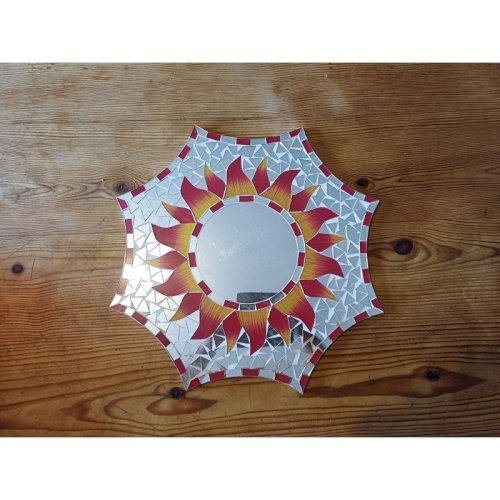 Miroir Vintage Verre et Miroir