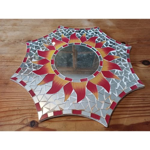 Miroir Vintage Verre et Miroir