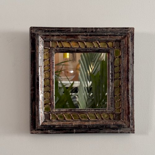 Miroir XXe Mazarin par Henry Bernard élève de Line Vautrin talosel M4015