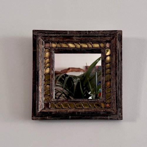 Miroir XXe Mazarin par Henry Bernard élève de Line Vautrin talosel M4015