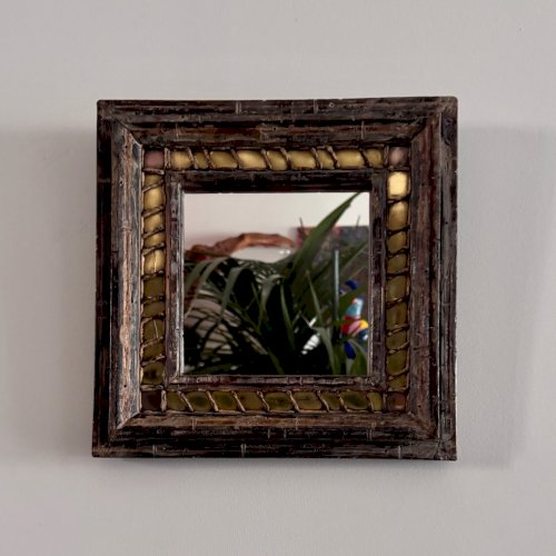 Miroir XXe Mazarin par Henry Bernard élève de Line Vautrin talosel M4015