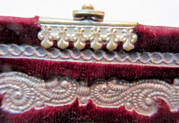 Missel paroissien Italien, Milano 1851, velours grenat, tranche dorée: PREGHIERE