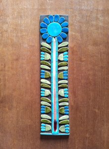 Mithé Espelt large ceramic thermometer, vintage piece