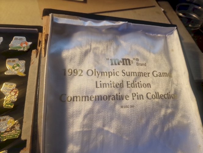 M&Ms, Olympic Summer Games 1992 Barcelona, Pin Set of 26 p.